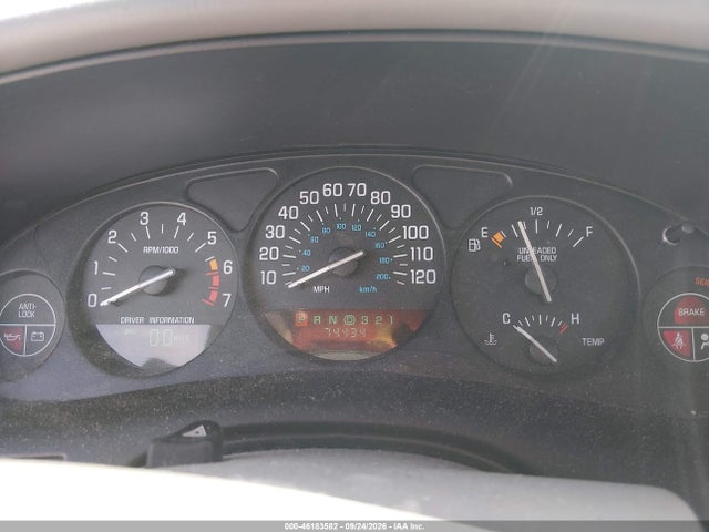 46183582 :رقم المزاد ، 2G4WF5214W1499390 vin ، 1998 Buick Regal Gs مزاد بيع
