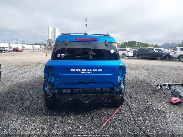 2022 Ford Bronco Sport Big Bend მანქანა იყიდება აუქციონზე, vin: 3FMCR9B60NRD17885, აუქციონის ნომერი: 46183618