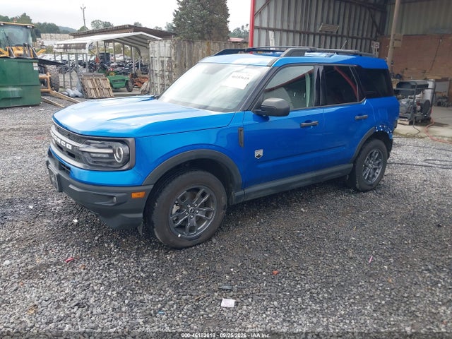 2022 Ford Bronco Sport Big Bend მანქანა იყიდება აუქციონზე, vin: 3FMCR9B60NRD17885, აუქციონის ნომერი: 46183618