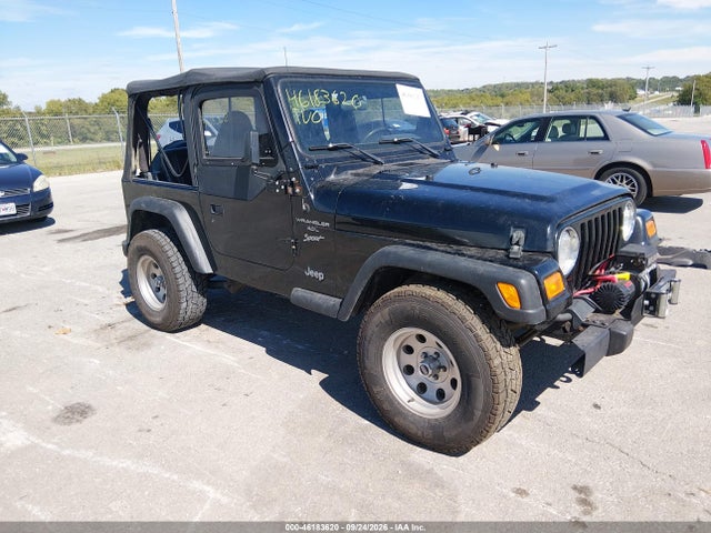 Продажа на аукционе авто 2000 Jeep Wrangler Sport, vin: 1J4FA49S0YP804010, номер лота: 46183620