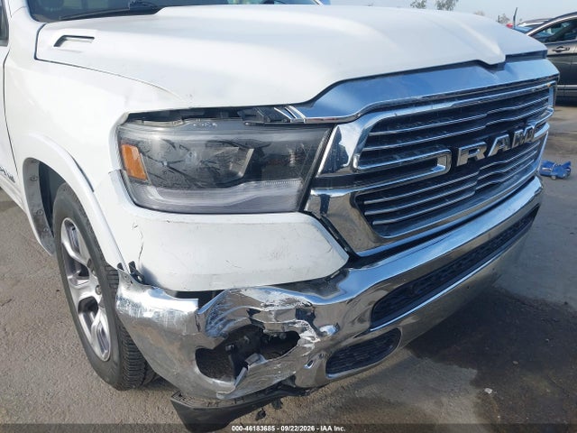 2021 Ram 1500 Laramie  4x4 5'7 Box მანქანა იყიდება აუქციონზე, vin: 1C6SRFJT0MN617537, აუქციონის ნომერი: 46183685
