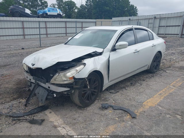 2011 Hyundai Genesis 4.6 მანქანა იყიდება აუქციონზე, vin: KMHGC4DFXBU114381, აუქციონის ნომერი: 46183722
