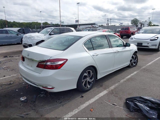 Продажа на аукционе авто 2016 Honda Accord Lx, vin: 1HGCR2F3XGA185146, номер лота: 46183772