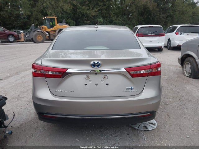 2016 Toyota Avalon Hybrid Limited მანქანა იყიდება აუქციონზე, vin: 4T1BD1EB8GU055730, აუქციონის ნომერი: 46183774