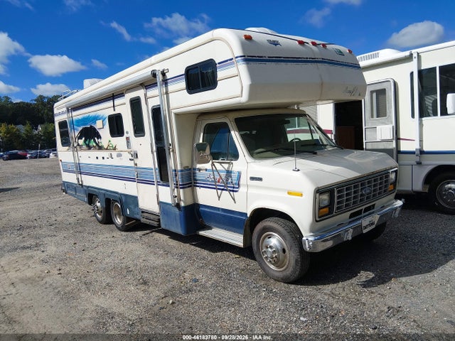 46183780 :رقم المزاد ، 1FDKE30G2MHB24752 vin ، 1992 Ford Econoline E350 Cutaway Van مزاد بيع