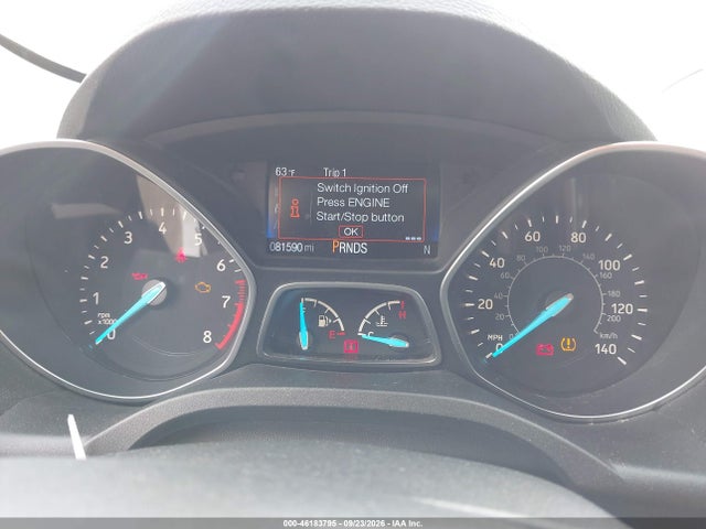 Продаж на аукціоні авто 2017 Ford Escape Titanium, vin: 1FMCU9JDXHUA44725, номер лоту: 46183795
