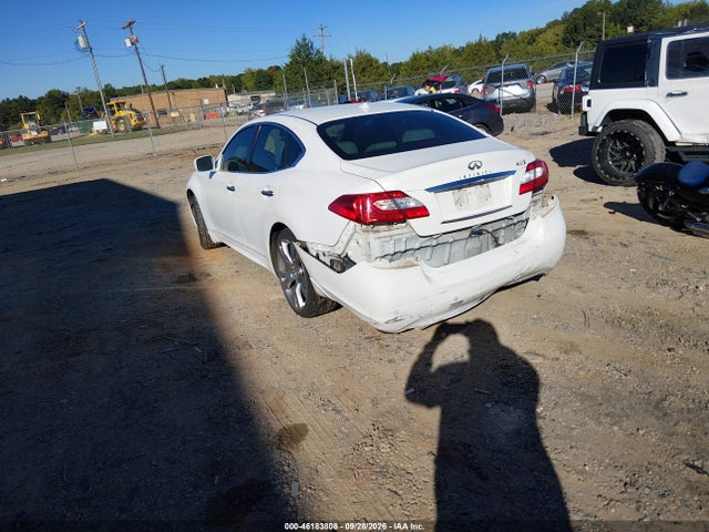 2013 Infiniti M37 მანქანა იყიდება აუქციონზე, vin: JN1BY1AP1DM510796, აუქციონის ნომერი: 46183808