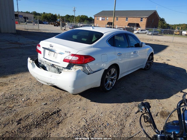 2013 Infiniti M37 მანქანა იყიდება აუქციონზე, vin: JN1BY1AP1DM510796, აუქციონის ნომერი: 46183808