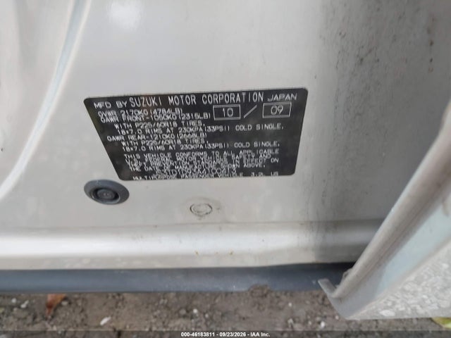 Aukcja sprzedaży 2010 Suzuki Grand Vitara Limited V6, vin: JS3TD1D93A4100413, numer aukcji: 46183811
