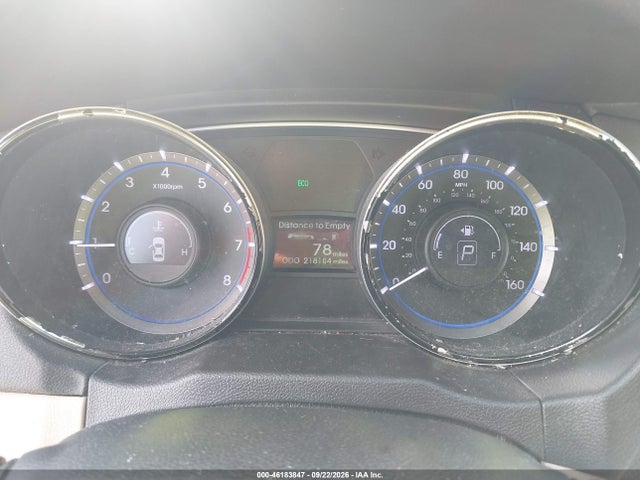 Aukcja sprzedaży 2013 Hyundai Sonata Gls, vin: 5NPEB4AC1DH691189, numer aukcji: 46183847