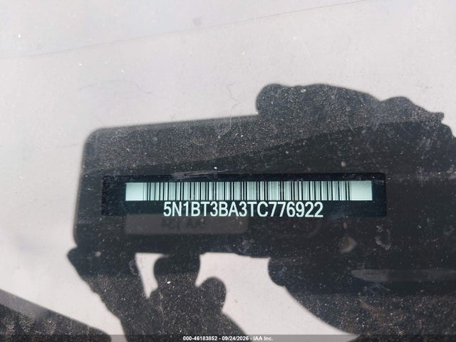 5N1BT3BA3TC776922 Nissan ROGUE SV