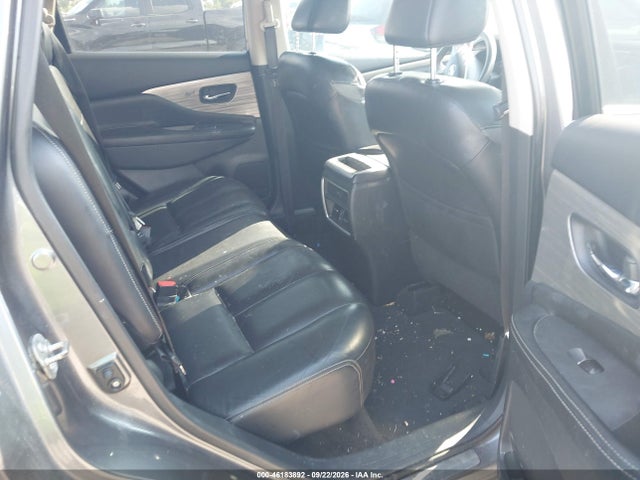 2015 Nissan Murano Sl მანქანა იყიდება აუქციონზე, vin: 5N1AZ2MG6FN265722, აუქციონის ნომერი: 46183892