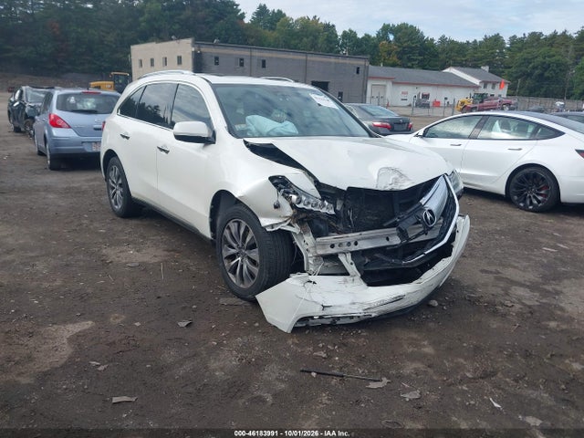 2014 Acura Mdx Technology Package მანქანა იყიდება აუქციონზე, vin: 5FRYD4H41EB019508, აუქციონის ნომერი: 46183991