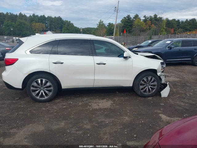 2014 Acura Mdx Technology Package მანქანა იყიდება აუქციონზე, vin: 5FRYD4H41EB019508, აუქციონის ნომერი: 46183991