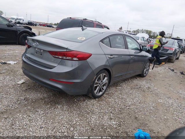 Aukcja sprzedaży 2017 Hyundai Elantra Limited, vin: KMHD84LF3HU281082, numer aukcji: 46183994