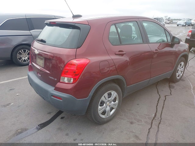 Продаж на аукціоні авто 2016 Chevrolet Trax 1ls, vin: 3GNCJKSB9GL240561, номер лоту: 46184006