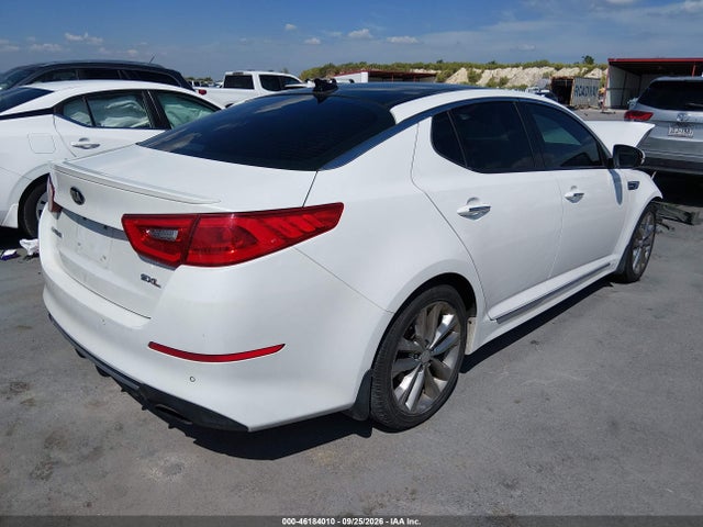 2015 Kia Optima Sxl Turbo მანქანა იყიდება აუქციონზე, vin: 5XXGR4A67FG505250, აუქციონის ნომერი: 46184010