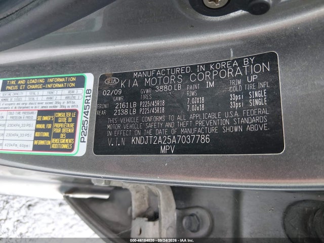 Auction sale of the 2010 Kia Soul !, vin: KNDJT2A25A7037786, lot number: 46184020