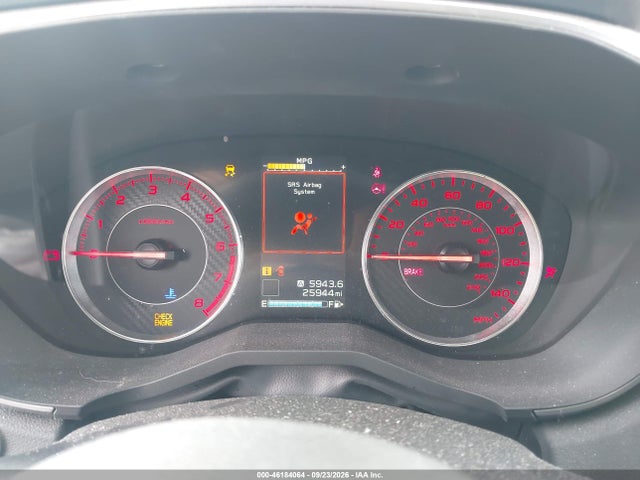 2019 Subaru Impreza 2.0i Sport მანქანა იყიდება აუქციონზე, vin: 4S3GTAJ67K1756596, აუქციონის ნომერი: 46184064