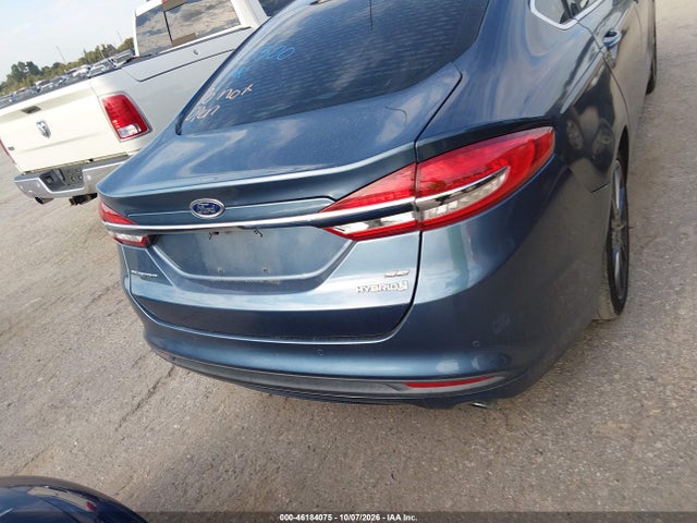 46184075 :رقم المزاد ، 3FA6P0LU2JR191500 vin ، 2018 Ford Fusion Hybrid Se مزاد بيع