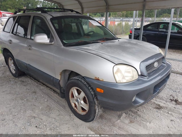 2002 Hyundai Santa Fe Gls/lx მანქანა იყიდება აუქციონზე, vin: KM8SC73D22U303506, აუქციონის ნომერი: 46184137