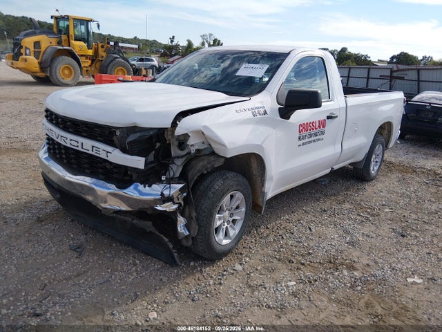 46184152 :رقم المزاد ، 3GCNWAEF4MG283334 vin ، 2021 Chevrolet Silverado 1500 2wd  Long Bed Wt مزاد بيع