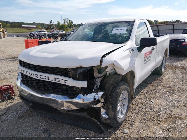 46184152 :رقم المزاد ، 3GCNWAEF4MG283334 vin ، 2021 Chevrolet Silverado 1500 2wd  Long Bed Wt مزاد بيع