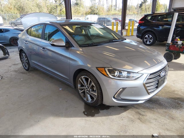 Продажа на аукционе авто 2017 Hyundai Elantra Limited, vin: 5NPD84LF5HH068262, номер лота: 46184296