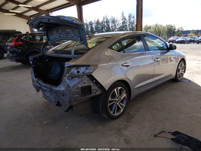 Продаж на аукціоні авто 2017 Hyundai Elantra Limited, vin: 5NPD84LF5HH068262, номер лоту: 46184296