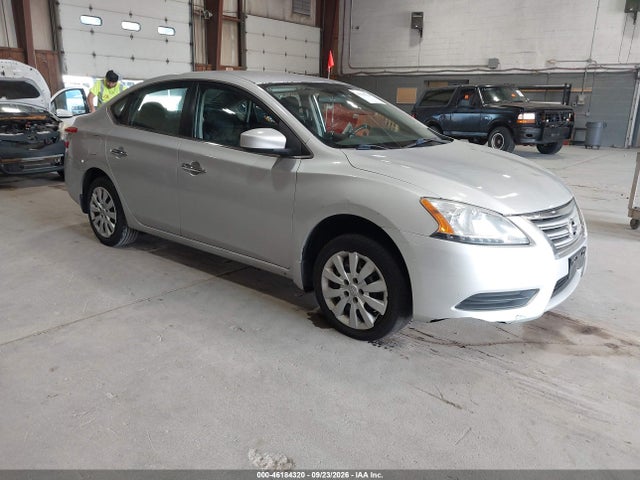 46184320 :رقم المزاد ، 3N1AB7AP8EY313428 vin ، 2014 Nissan Sentra Sv مزاد بيع