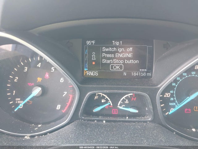 46184328 :رقم المزاد ، 1FMCU0JX5EUB57127 vin ، 2014 Ford Escape Titanium مزاد بيع