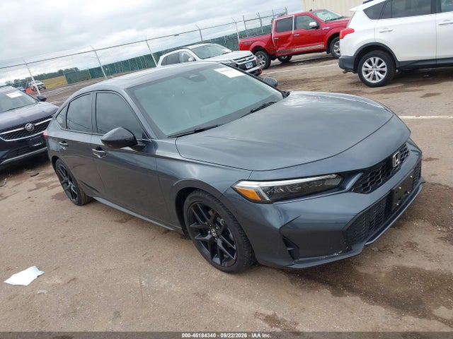 46184340 :رقم المزاد ، 19XFL4H89SE004559 vin ، 2025 Honda Civic Hybrid Sport مزاد بيع