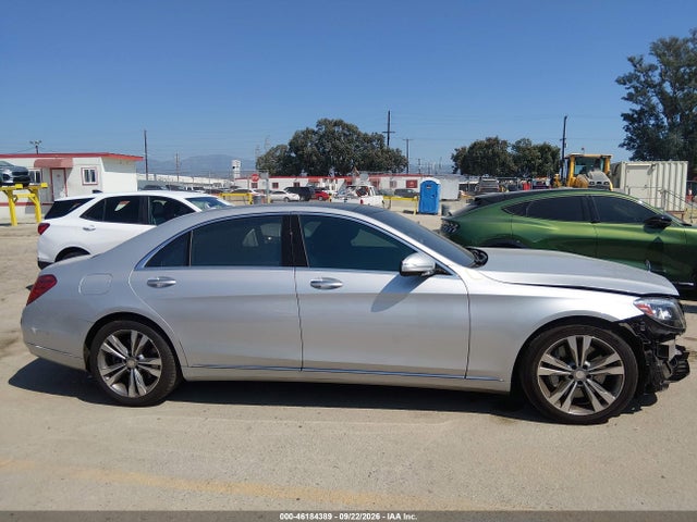 46184389 :رقم المزاد ، WDDUG8CB8FA196612 vin ، 2015 Mercedes-benz S 550 مزاد بيع