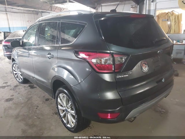 2017 Ford Escape Titanium მანქანა იყიდება აუქციონზე, vin: 1FMCU9JD8HUE00427, აუქციონის ნომერი: 46184512