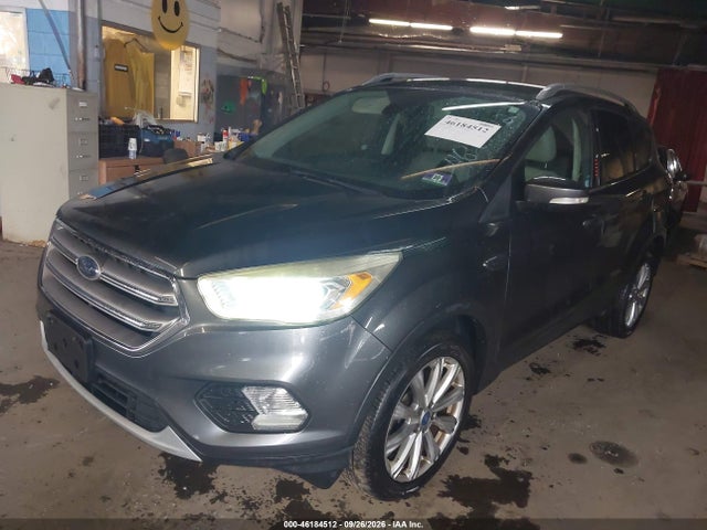 2017 Ford Escape Titanium მანქანა იყიდება აუქციონზე, vin: 1FMCU9JD8HUE00427, აუქციონის ნომერი: 46184512