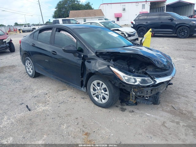 2019 Chevrolet Cruze Ls მანქანა იყიდება აუქციონზე, vin: 1G1BC5SM1K7128540, აუქციონის ნომერი: 46184519
