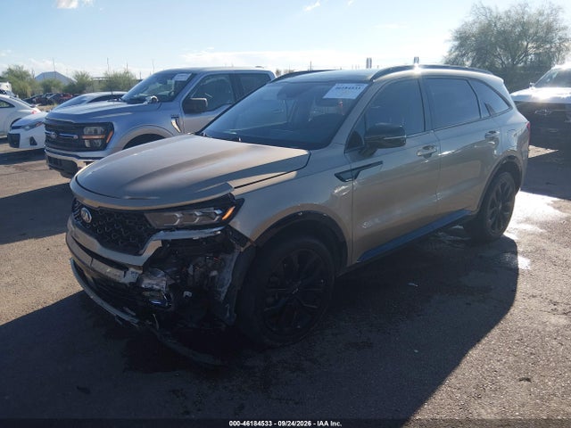 2021 Kia Sorento Sx მანქანა იყიდება აუქციონზე, vin: 5XYRKDLF6MG053990, აუქციონის ნომერი: 46184533