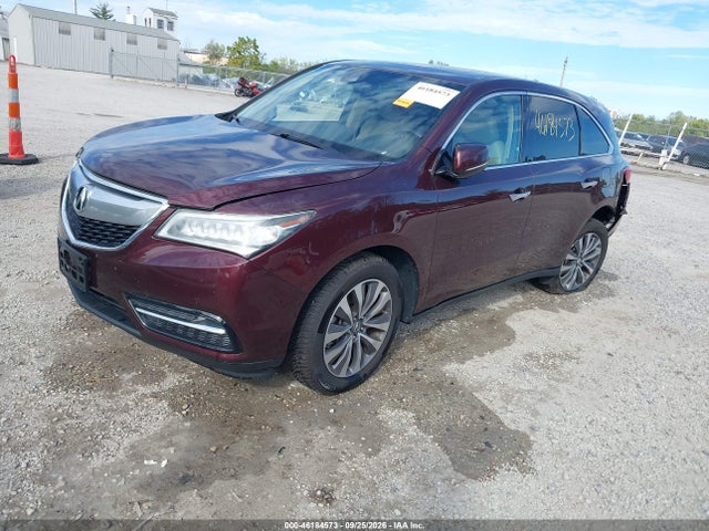 Aukcja sprzedaży 2016 Acura Mdx Technology   Acurawatch Plus Packages/technology Package, vin: 5FRYD4H4XGB023768, numer aukcji: 46184573