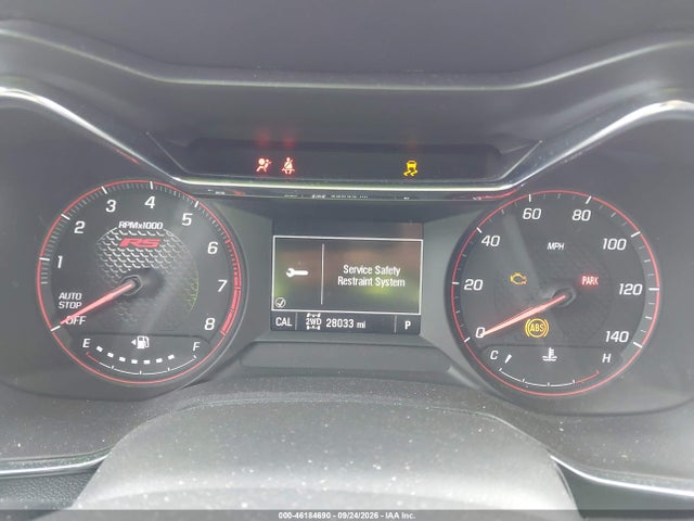 Продажа на аукционе авто 2023 Chevrolet Trailblazer Awd Rs, vin: KL79MUSL7PB010661, номер лота: 46184690