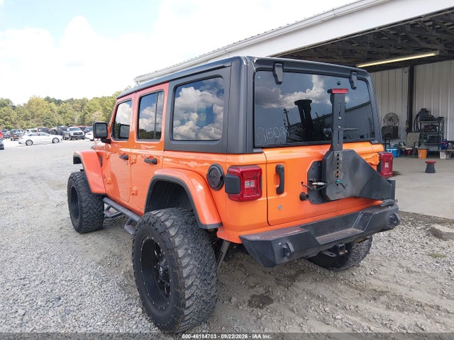 46184703 :رقم المزاد ، 1C4HJXFN7JW215028 vin ، 2018 Jeep Wrangler Unlimited Rubicon 4x4 مزاد بيع