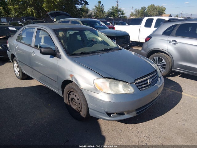 2003 Toyota Corolla Ce მანქანა იყიდება აუქციონზე, vin: 1NXBR32E83Z087020, აუქციონის ნომერი: 46184704