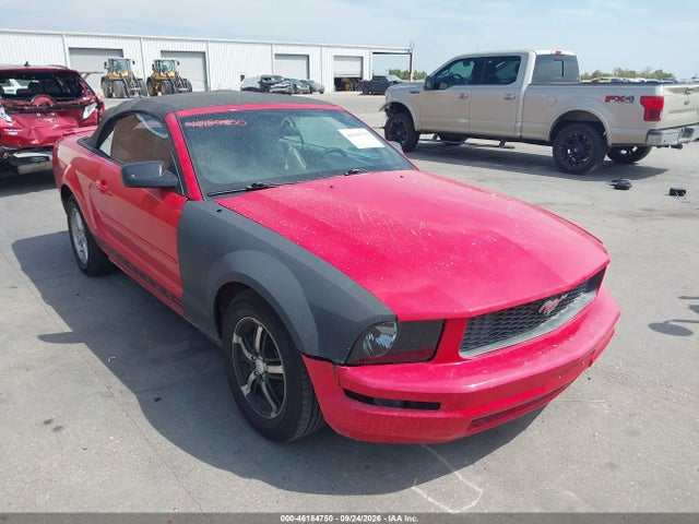 46184750 :رقم المزاد ، 1ZVFT84NX75201095 vin ، 2007 Ford Mustang V6 Deluxe/v6 Premium مزاد بيع