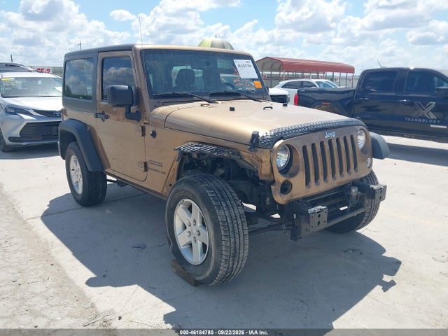 46184780 :رقم المزاد ، 1C4AJWAG1FL598171 vin ، 2015 Jeep Wrangler Sport مزاد بيع