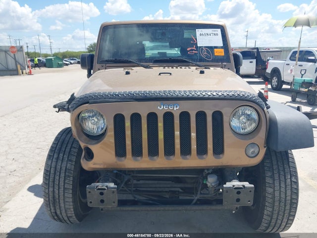 46184780 :رقم المزاد ، 1C4AJWAG1FL598171 vin ، 2015 Jeep Wrangler Sport مزاد بيع