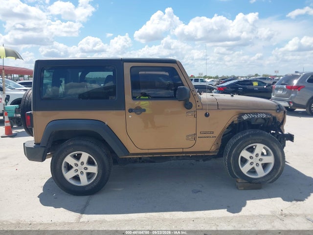 46184780 :رقم المزاد ، 1C4AJWAG1FL598171 vin ، 2015 Jeep Wrangler Sport مزاد بيع