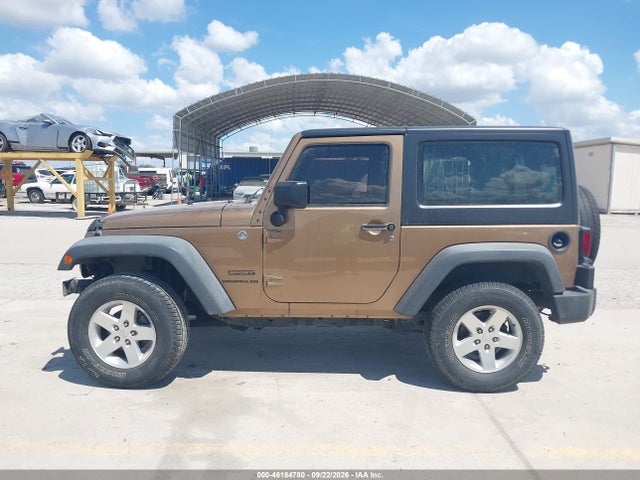 46184780 :رقم المزاد ، 1C4AJWAG1FL598171 vin ، 2015 Jeep Wrangler Sport مزاد بيع