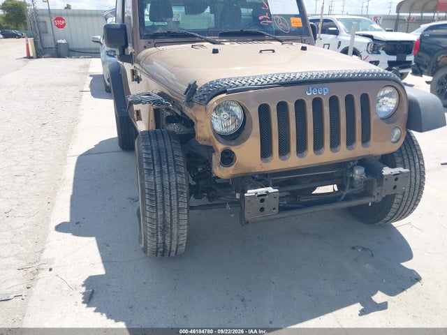 46184780 :رقم المزاد ، 1C4AJWAG1FL598171 vin ، 2015 Jeep Wrangler Sport مزاد بيع