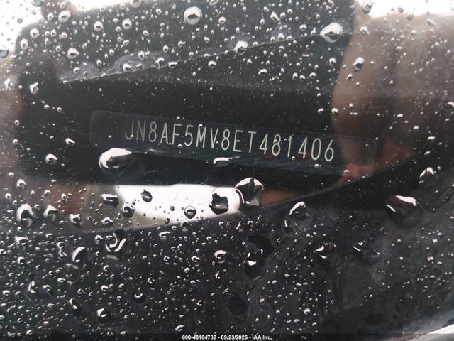 2014 Nissan Juke S მანქანა იყიდება აუქციონზე, vin: JN8AF5MV8ET481406, აუქციონის ნომერი: 46184782