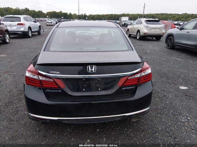 46184786 :رقم المزاد ، 1HGCR2F56HA127621 vin ، 2017 Honda Accord Sport مزاد بيع