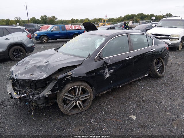 46184786 :رقم المزاد ، 1HGCR2F56HA127621 vin ، 2017 Honda Accord Sport مزاد بيع
